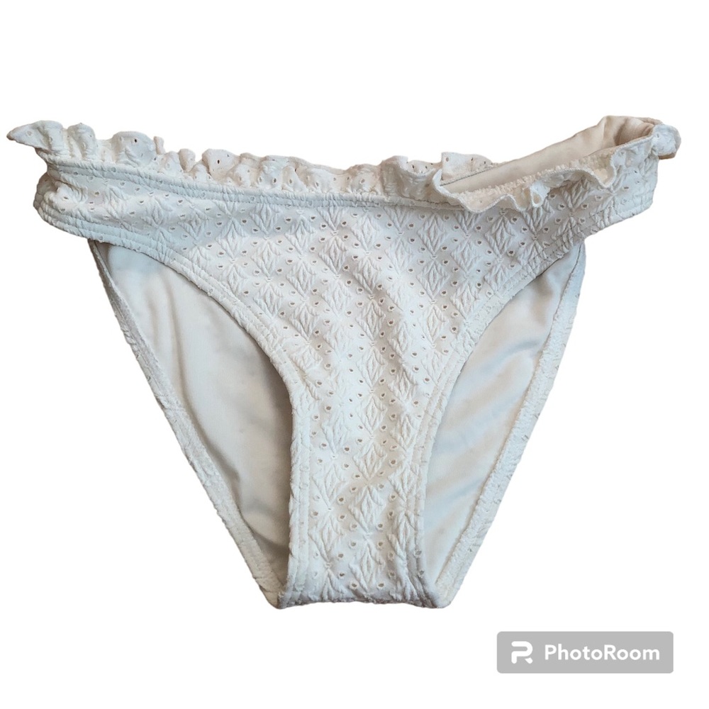 Billabong Ivory Cream Bikini Bottoms Swimwear Size 6/8